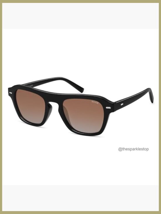 Retro Aviator Polarized Sunglasses for Men Women Vintage Square Shades main image 6